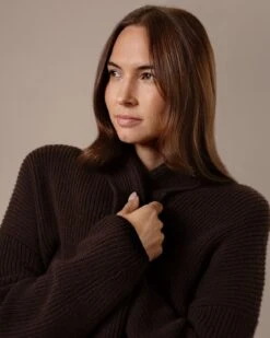 Longline Lambswool Rib Shawl Cardigan 15 Longline Lambswool Rib Shawl Cardigan -Celtic & Co 204657