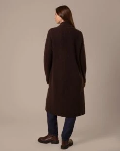 Longline Lambswool Rib Shawl Cardigan 13 Longline Lambswool Rib Shawl Cardigan -Celtic & Co 204660