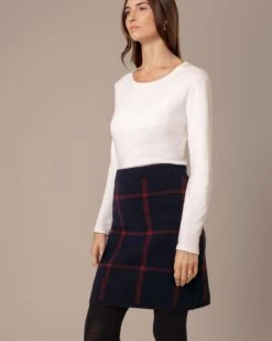 Check Skirt -Celtic & Co 204697
