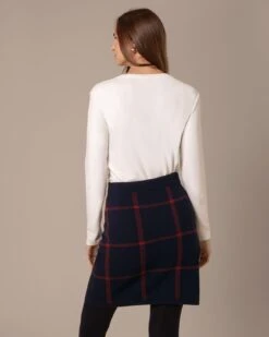 Check Skirt -Celtic & Co 204698