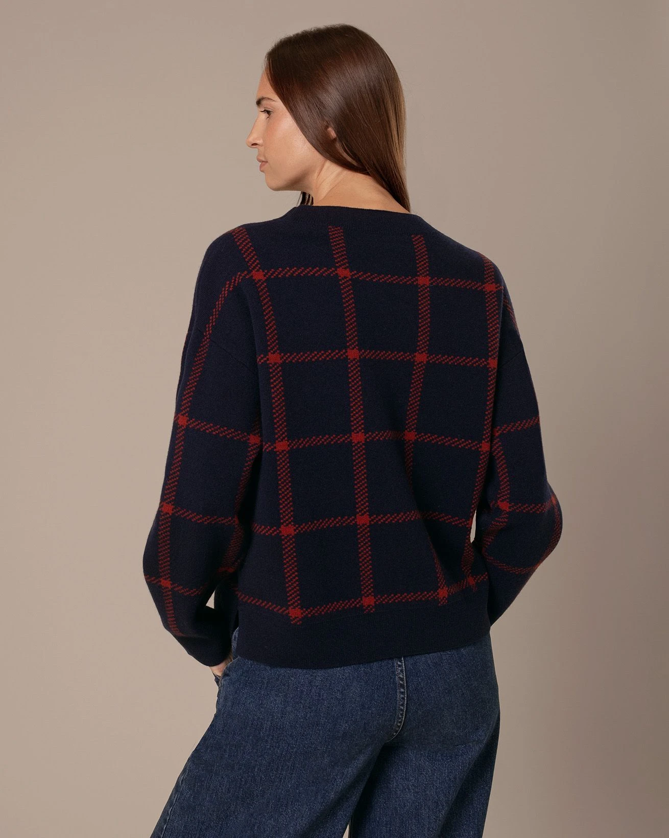 Check Sweater 4 Check Sweater - Image 3