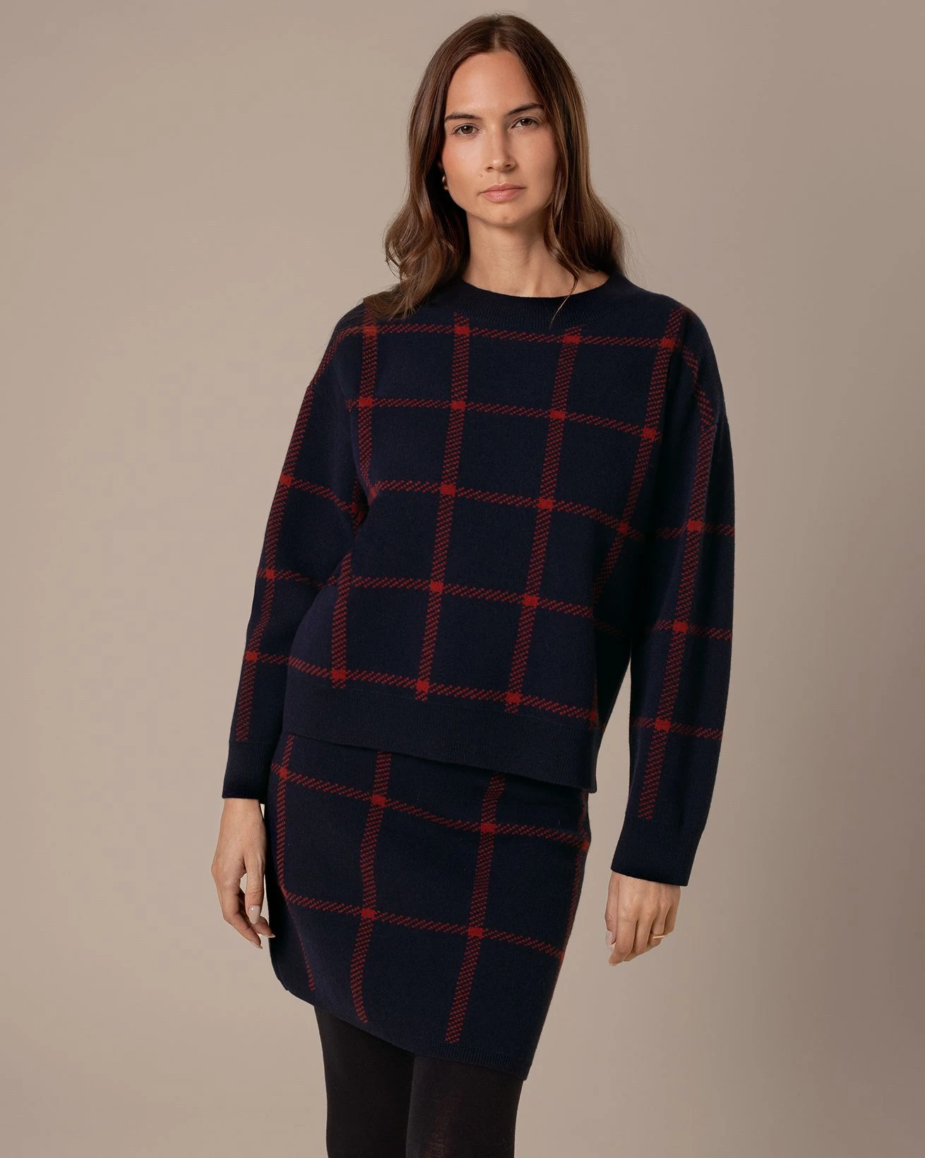 Check Sweater 6 Check Sweater - Image 5