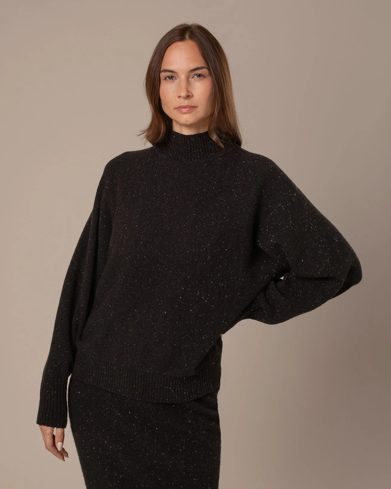 Luxe Flecked Dolman Sweater 9 Luxe Flecked Dolman Sweater - Image 7
