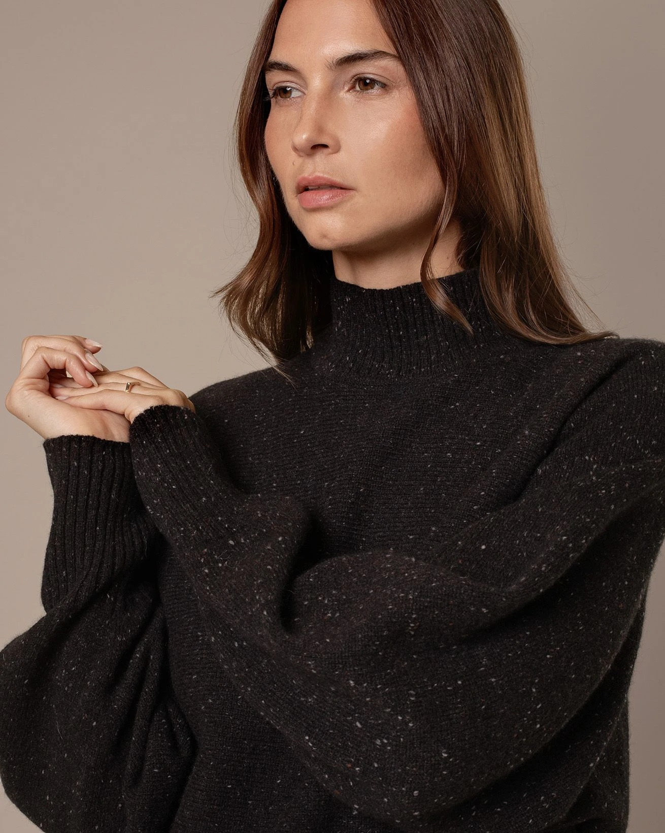 Luxe Flecked Dolman Sweater 7 Luxe Flecked Dolman Sweater - Image 5