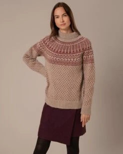 Heritage Fair Isle Roll Neck Sweater 14 Heritage Fair Isle Roll Neck Sweater -Celtic & Co 204794