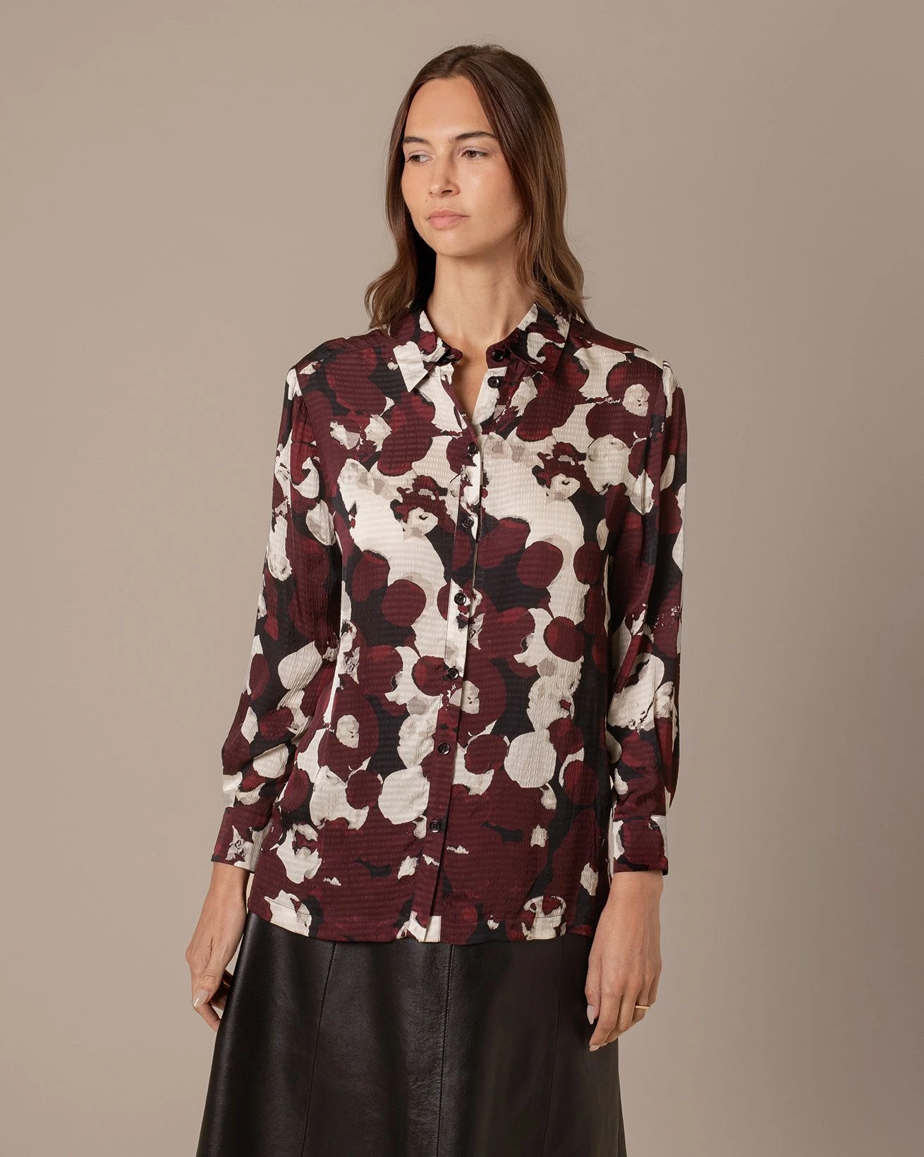 Pleated Black Blouse 6 Pleated Black Blouse - Image 4