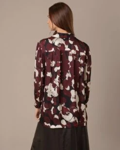 Pleated Black Blouse 15 Pleated Black Blouse -Celtic & Co 204830