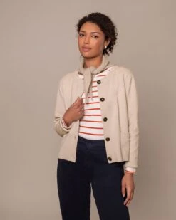 Organic Cotton Boxy Cardigan -Celtic & Co 204944