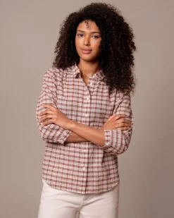 Peter Pan Collar Textured Blouse