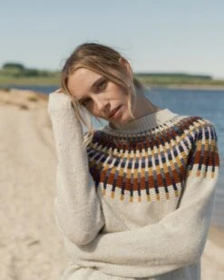 Donegal Stitch Yoke Jumper