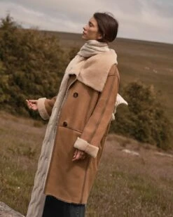 Drape Collar Wrap Coat