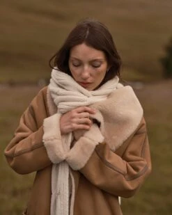 Drape Collar Wrap Coat -Celtic & Co 204999