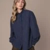 Textured Frill Collar Blouse -Celtic & Co 205927