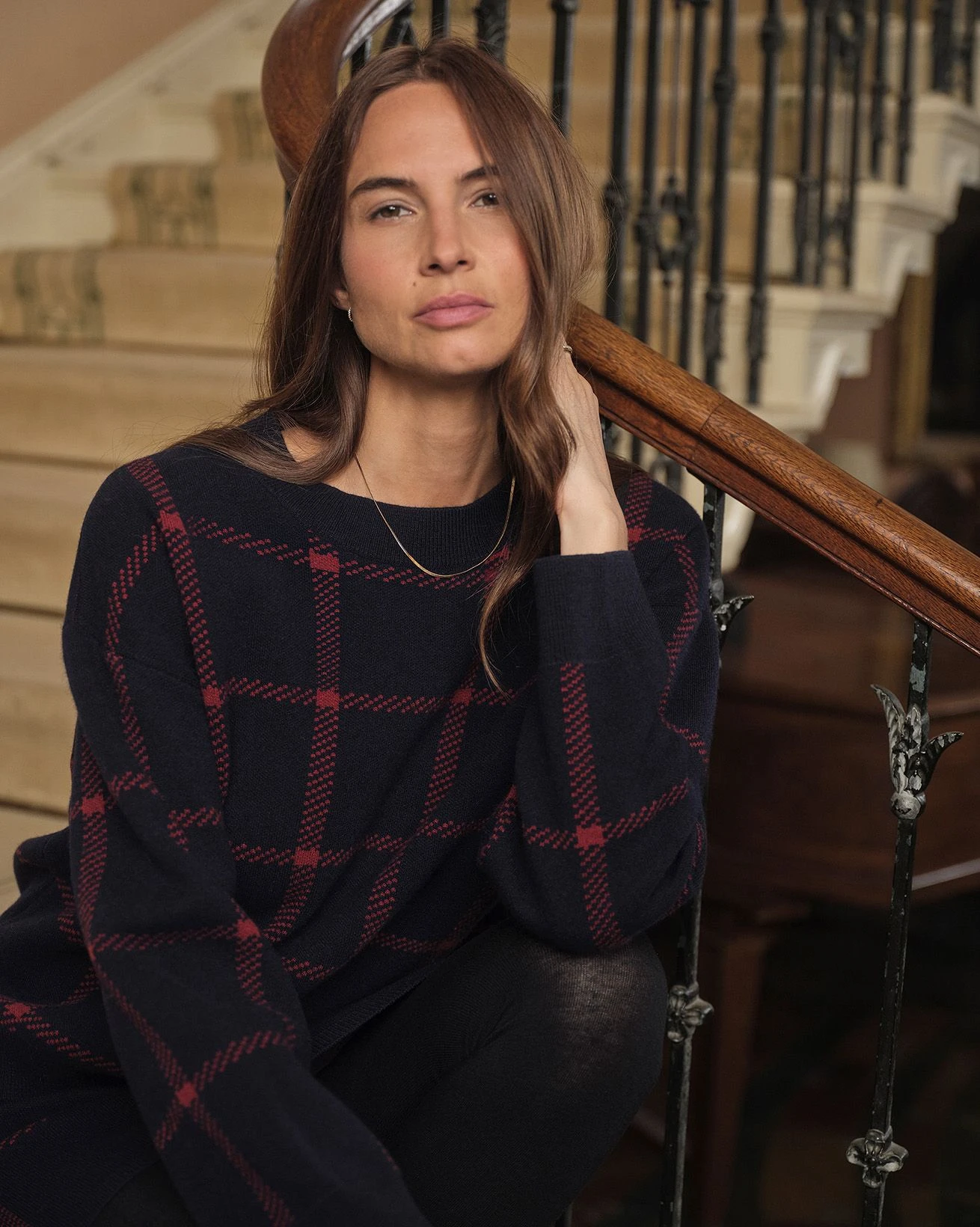 Check Sweater 2 Check Sweater