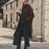 Shearling Collared Long Coat 1 Shearling Collared Long Coat -Celtic & Co 206334