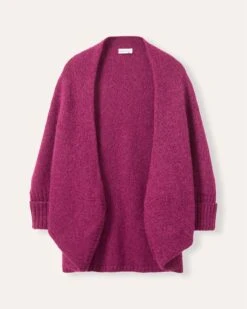 Alpaca Silk Blend Cocoon Cardigan 11 Alpaca Silk Blend Cocoon Cardigan -Celtic & Co 207442