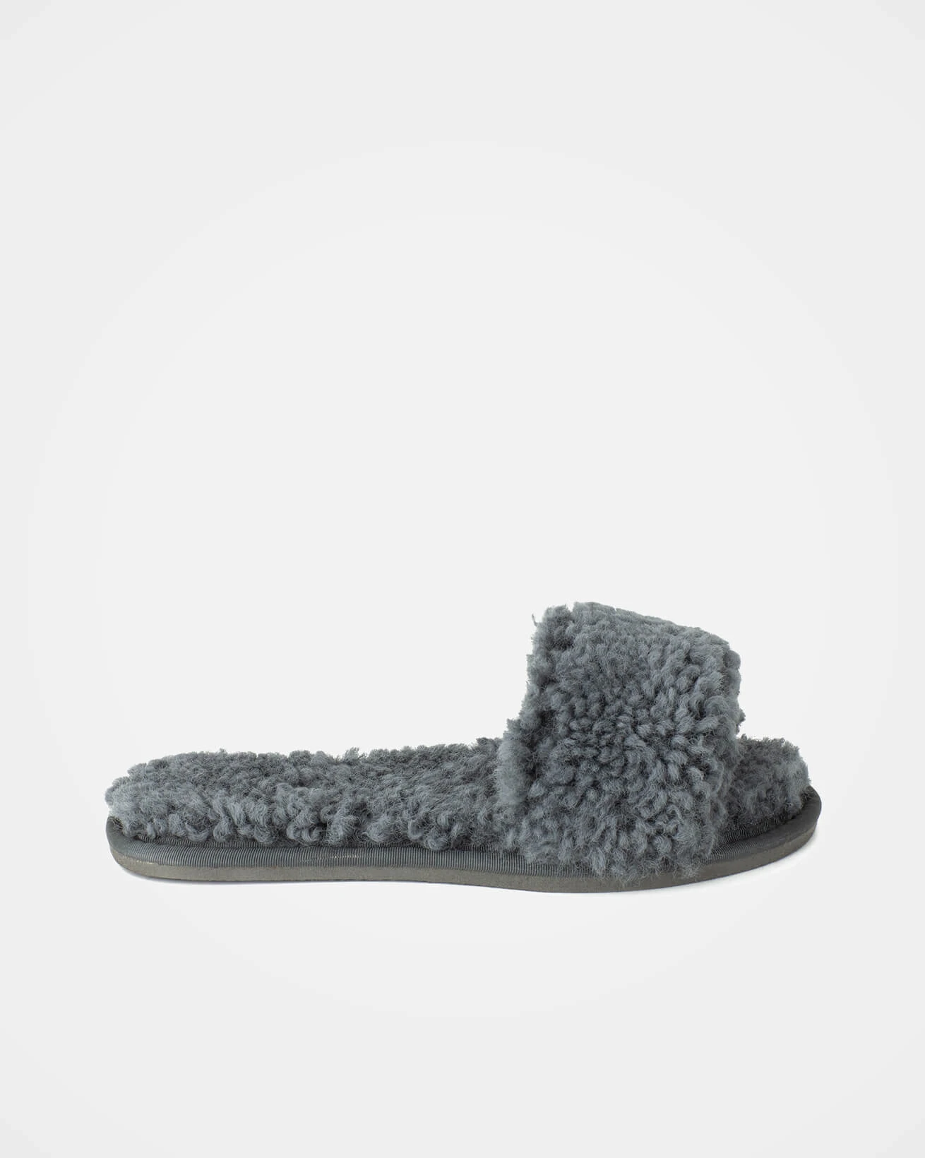 Shearling Slides 5 Shearling Slides - Image 3