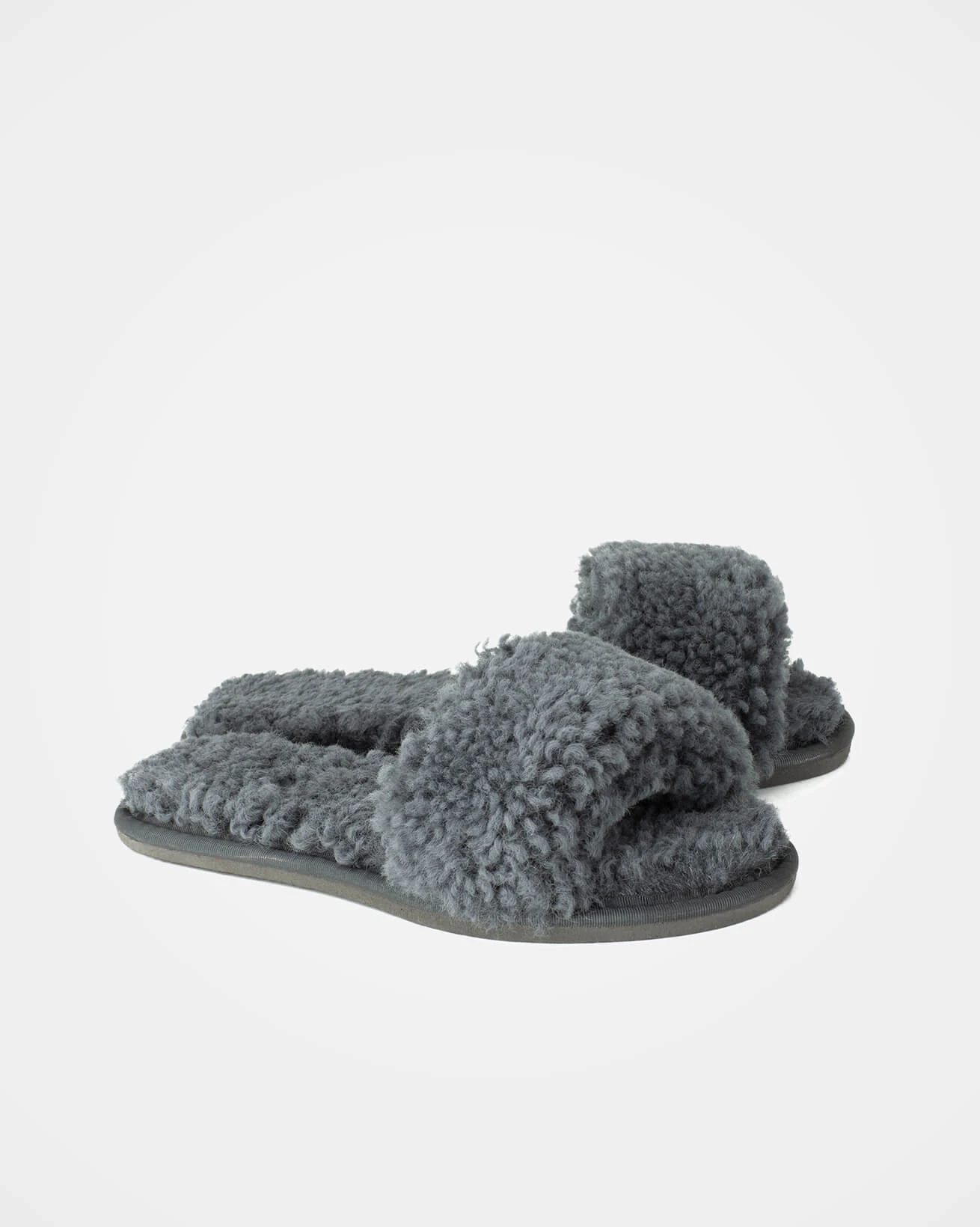 Shearling Slides 4 Shearling Slides - Image 2