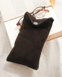 Shearling Glasses Case