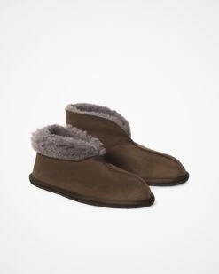 Men's Shearling Bootee Slipper 11 Men's Shearling Bootee Slipper -Celtic & Co 76698